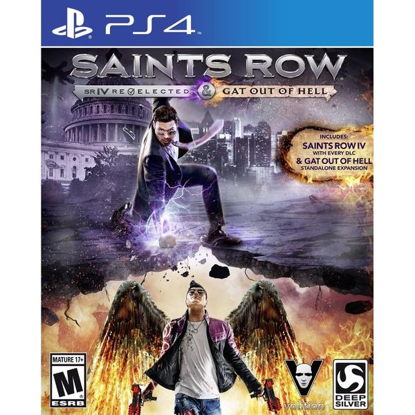 Jogo Saints Row IV: Re-Elected + Gat Out Of Hell - PS4 - Square Enix