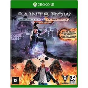Jogo Saints ROW IV RE-ELECTED + GAT OUT OF HELL - XBOX ONE