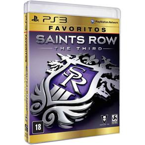 Jogo Saints Row The Third - PS3