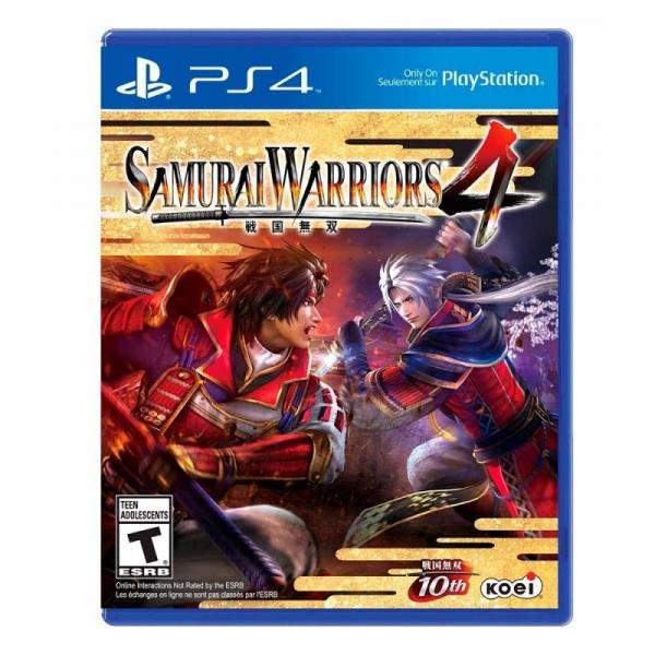 Jogo Samurai Warriors 4 - PS4 - Koei