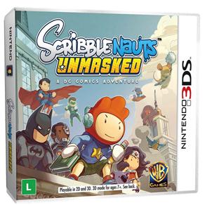 Jogo Scribblenauts Unmasked - 3DS