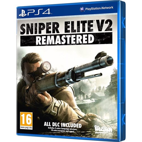 Tudo sobre 'Jogo Sniper Elite V2 Remastered Ps4'