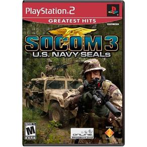 Jogo SOCOM 3: U.S Navy SEALs - PS2