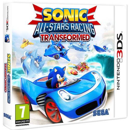 Jogo Sonic All Star Racing Transformed Nintendo - 3ds