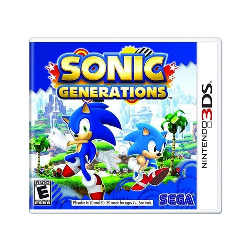 Jogo Sonic Generations 3ds