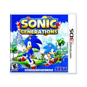 Jogo Sonic Generations - 3DS