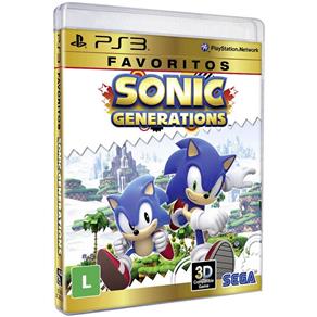 Jogo - Sonic Generations - Ps3