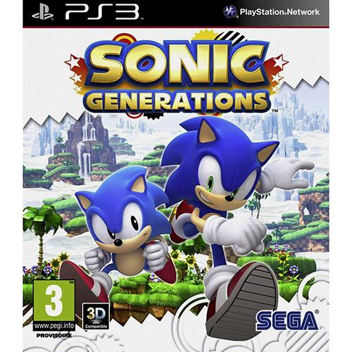 Jogo Sonic Generations - Ps3