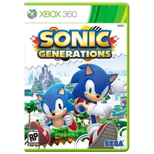 Jogo Sonic Generations Xbox 360