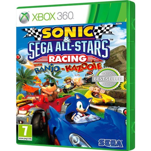Jogo Sonic & Sega All Star Racing Xbox 360