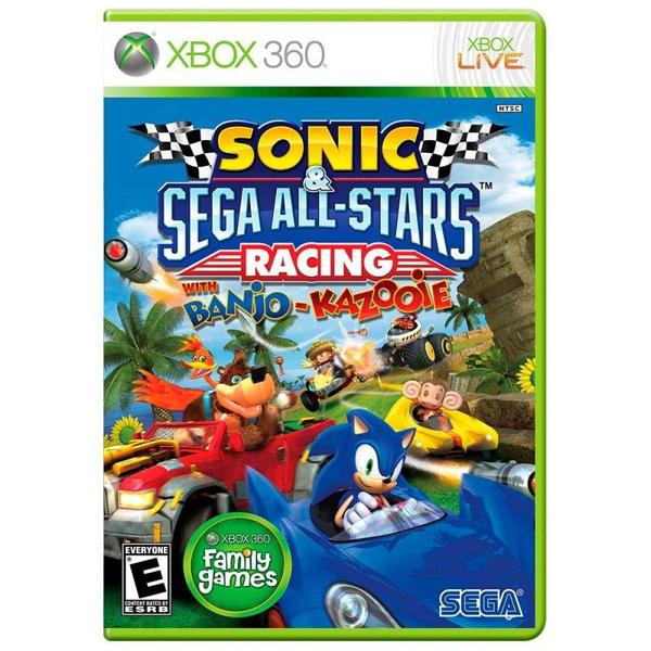 Jogo Sonic Sega All-Stars Racing With Banjo-Kazooie - Xbox 360