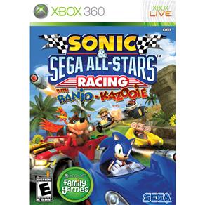 Jogo Sonic & SEGA All-Stars Racing - Xbox 360
