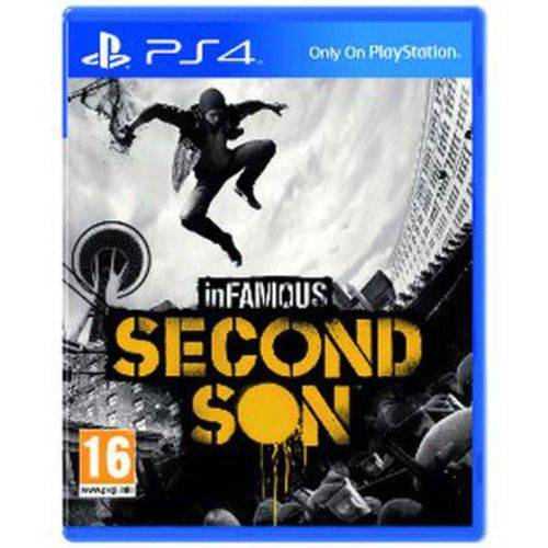 Jogo Sony Infamous Second Son Ps4 Blu-ray