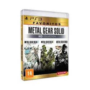 Jogo SONY Metal Gear Solid HD Collection PS3 Favoritos 321801
