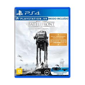 Jogo Star Wars Battlefront (Ultimate Edition) - PS4