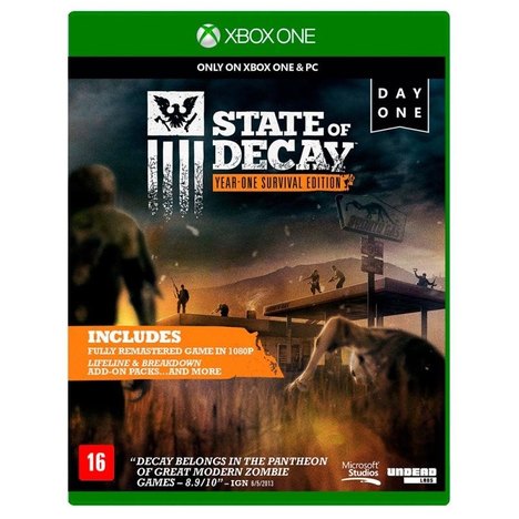 Jogo State Of Decay: Year One Survival (Day One Edition) - Xbox One