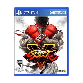 Jogo Street Fighter V - PS4