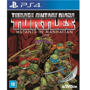 Jogo Teenage Mutant Ninja Turtles: Mutants In Manhattan - PS4