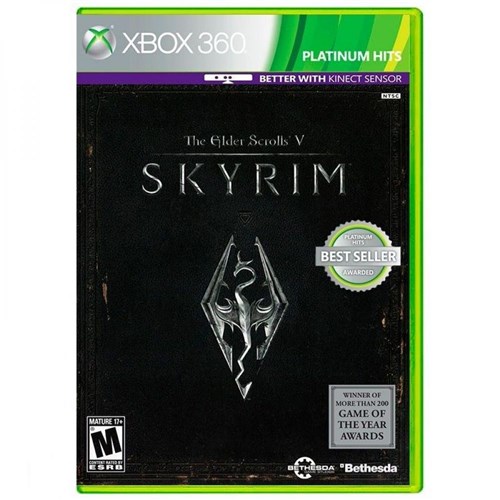 Jogo The Elder Scrolls V Skyrim Xbox 360