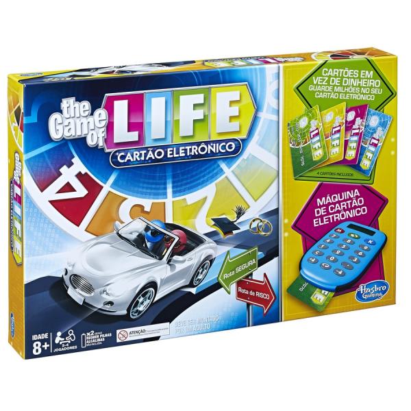 Jogo The Game Of Life Cartao Eletronico A6769 - Hasbro