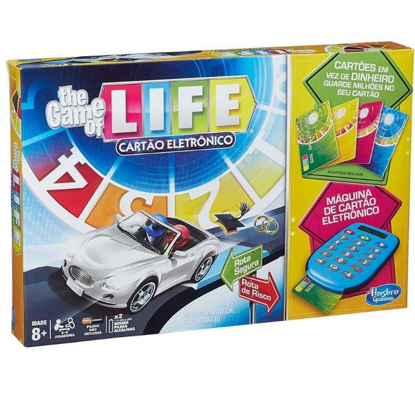 Jogo The Game Of Life Cartão Eletrônico A6769-Hasbro