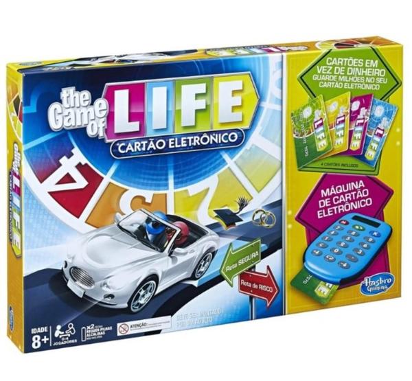 Jogo The Game Of Life Cartão Eletrônico A6769 - Hasbro