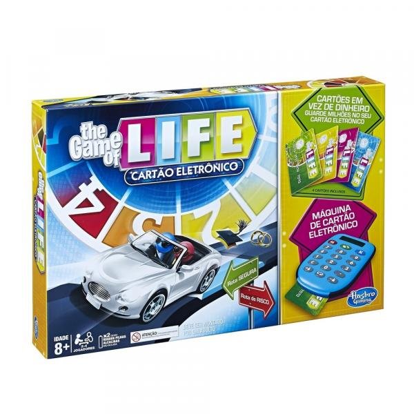 Jogo The Game Of Life - Cartão Eletrônico - Hasbro