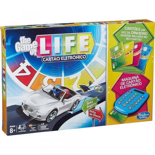 Jogo The Game Of Life Cartão Eletrônico - Hasbro