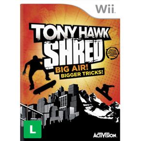 Jogo Tony Hawk: Shred - Wii