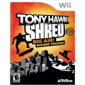 Jogo Tony Hawk Shred Wii