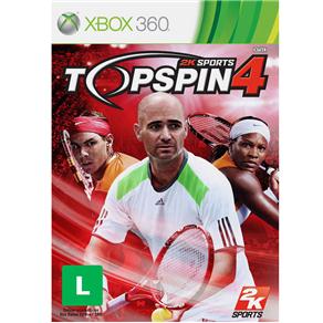 Jogo Top Spin 4 - Xbox 360