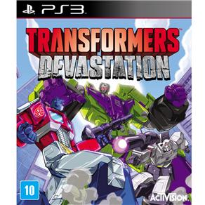 Jogo Transformers: Devastation - PS3