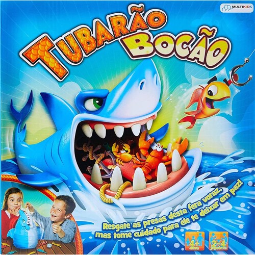 Jogo Tubarão Bocão BR753 - Multikids