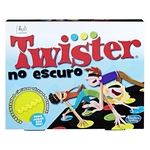 Jogo Twister no Escuro com Vendas Hasbro