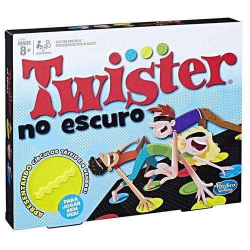 Jogo Twister no Escuro E1888 Hasbro no Escuro