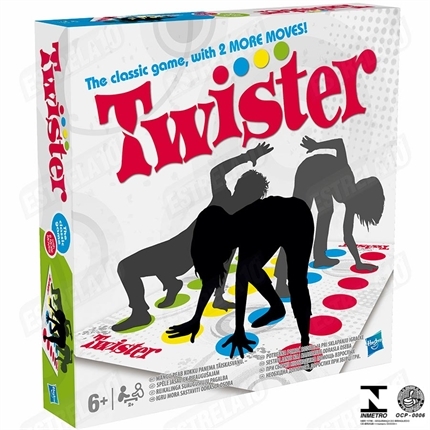 Jogo Twister Refresh 98831 Hasbro