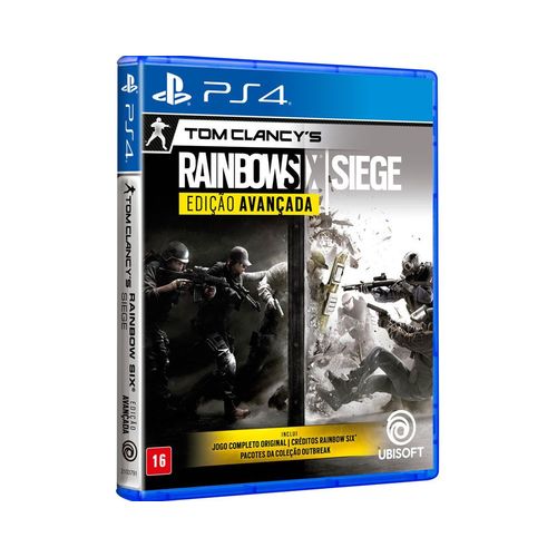 Jogo Ubisoft Tom Clancy Rainbow Six Siege PS4 Blu-ray UPB30502157-Cvrb