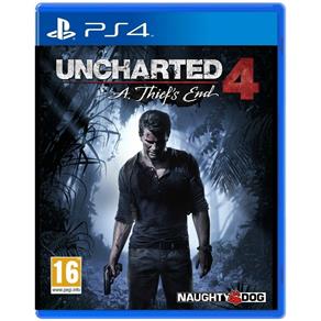 Jogo Uncharted 4: a Thief`s End - PS4
