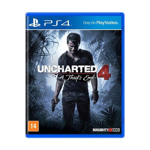 Jogo Uncharted 4: a Thief's End - Ps4
