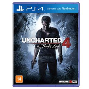 Jogo Uncharted 4: a Thief's End - PS4