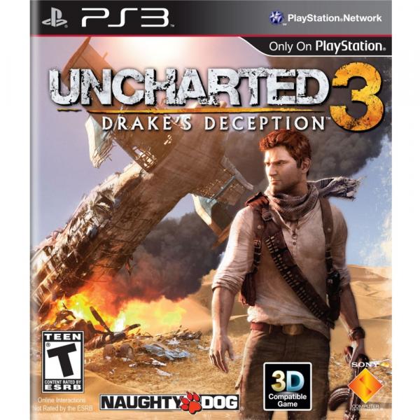 Jogo Uncharted 3: Drakes Deception - PS3 - Sony PS3