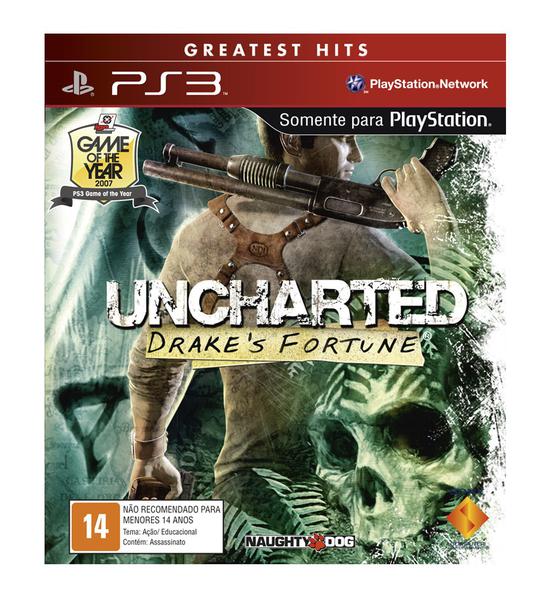 Jogo Uncharted: Drakes Fortune - PS3 - SONY
