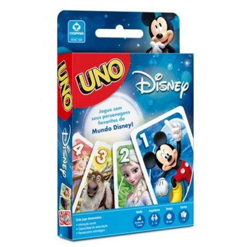 Jogo Uno Disney - Copag 98793 - Mattel