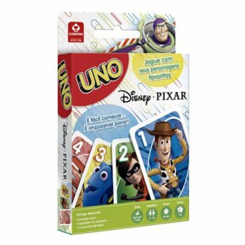 Jogo Uno Disney Pixar Copag 98795