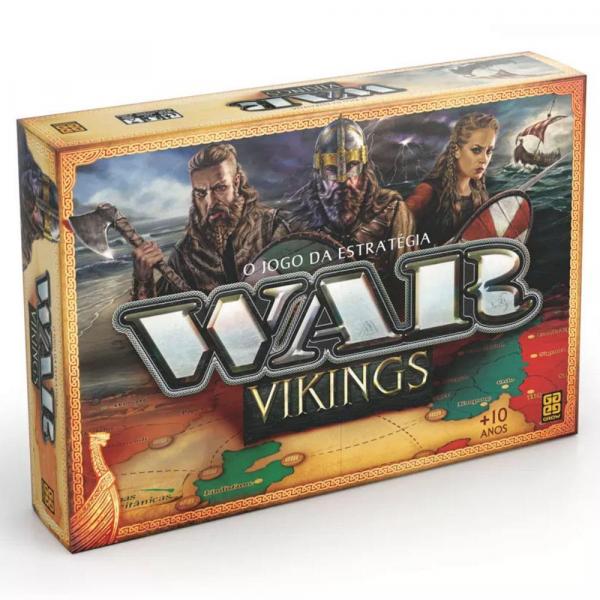 Jogo War - Vikings - Grow - (jogo de Tabuleiro)