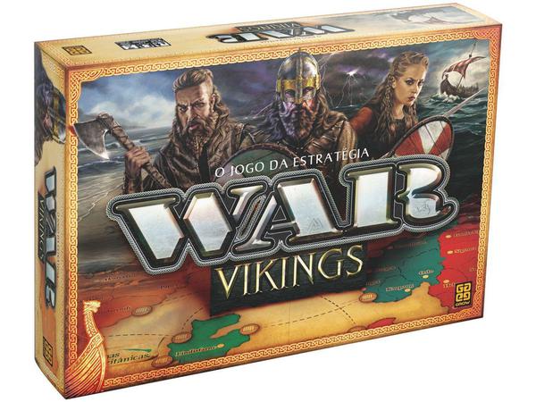 Jogo War Vikings Tabuleiro o Jogo da Estratégia - Grow 03450