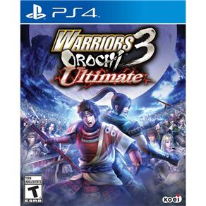 Jogo Warriors Orochi 3 Ultimate - PS4