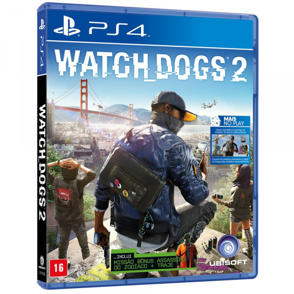 Jogo Watch Dogs 2 - PS4 - Ubisoft
