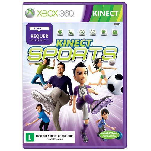 Tudo sobre 'Jogo X360 Kinect Sports'