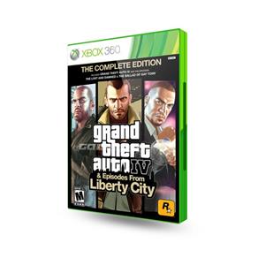 Jogo Xbox 360 Grand Theft Auto IV GTA & Episodes From Liberty City Complete Edition - Rockstar